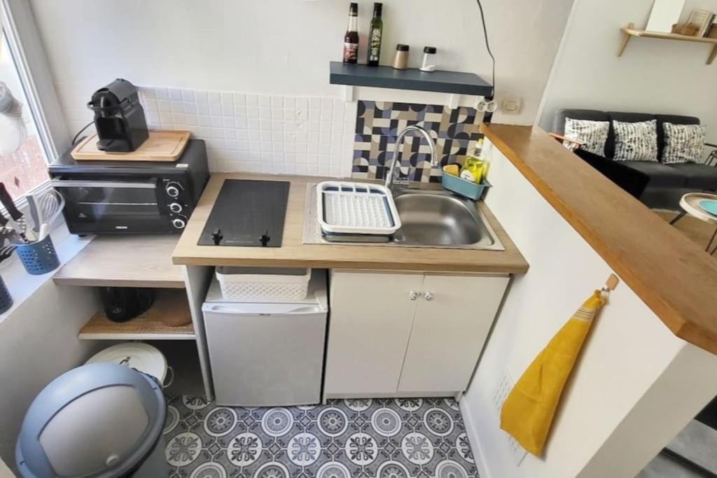 Studio Le Cosy Beach - Plage 50M - Rue Gratuite Сен Мало Екстериор снимка